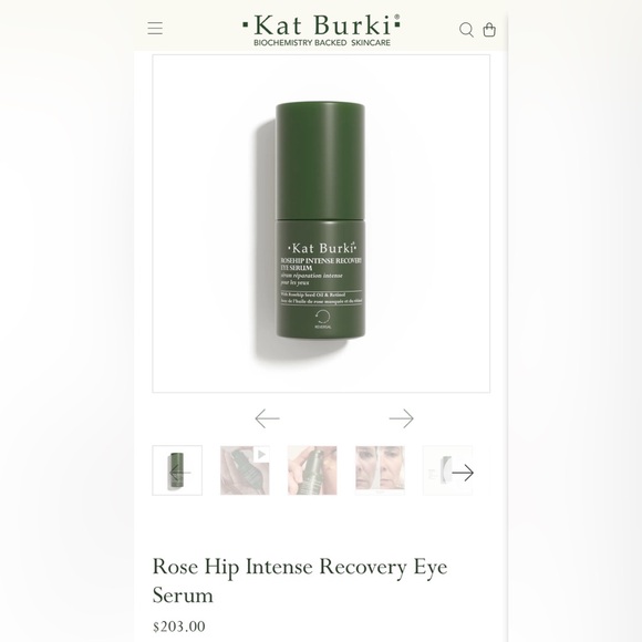 KAT BURKI REVERSAL ROSE HIP INTENSE RECOVERY EYE SERUM! BRAND NEW In the box! - Picture 2 of 13